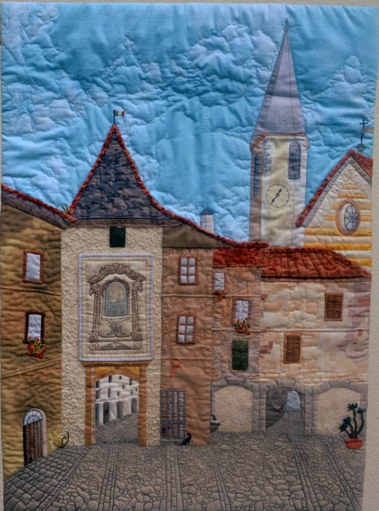 patchwork gilde austria quiltfest 1 Gasser Katharina Ligurische Altstadt