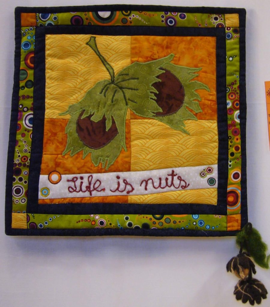 patchwork gilde austria quiltfest Epp Ulrike Life is nuts