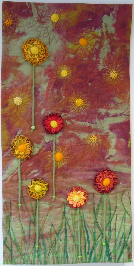patchwork gilde austria quiltfest Schähs Waltraude Magic Flowers