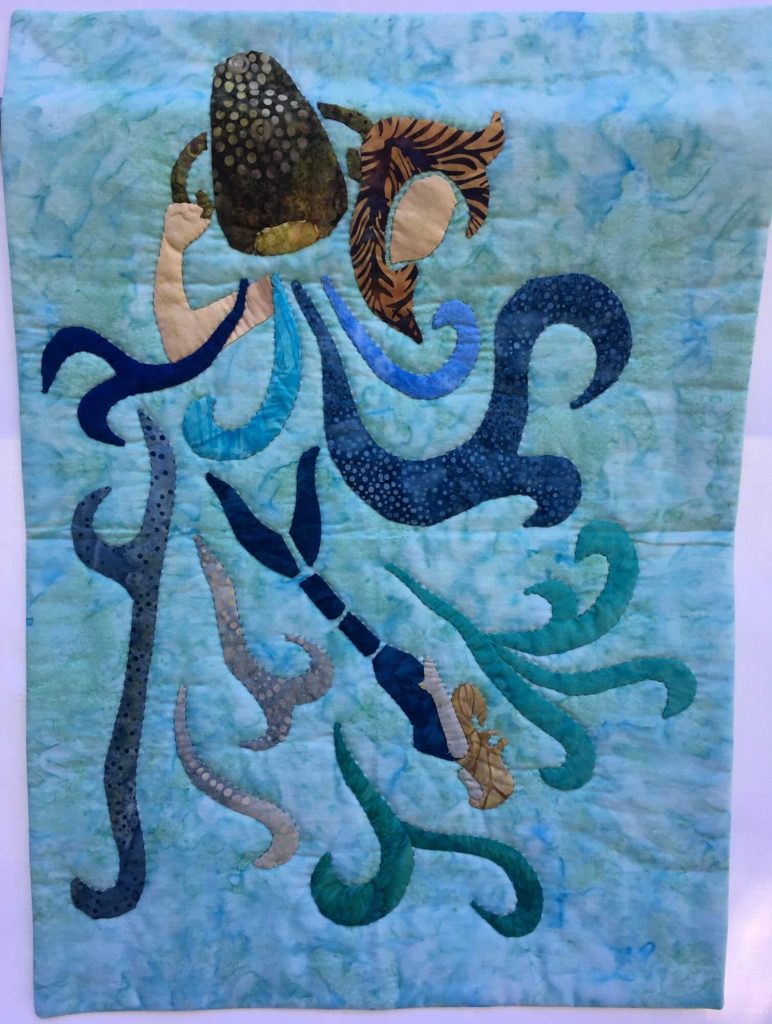 patchwork gilde austria quiltfest Andrea Sack Neptuns Tochter