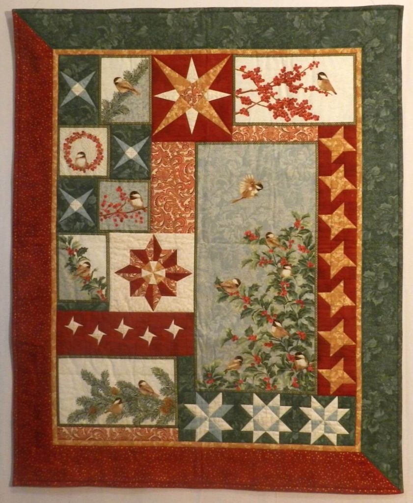 patchwork gilde austria quiltfest Anna Maria Ebetsberger Weihnachtspotpourri