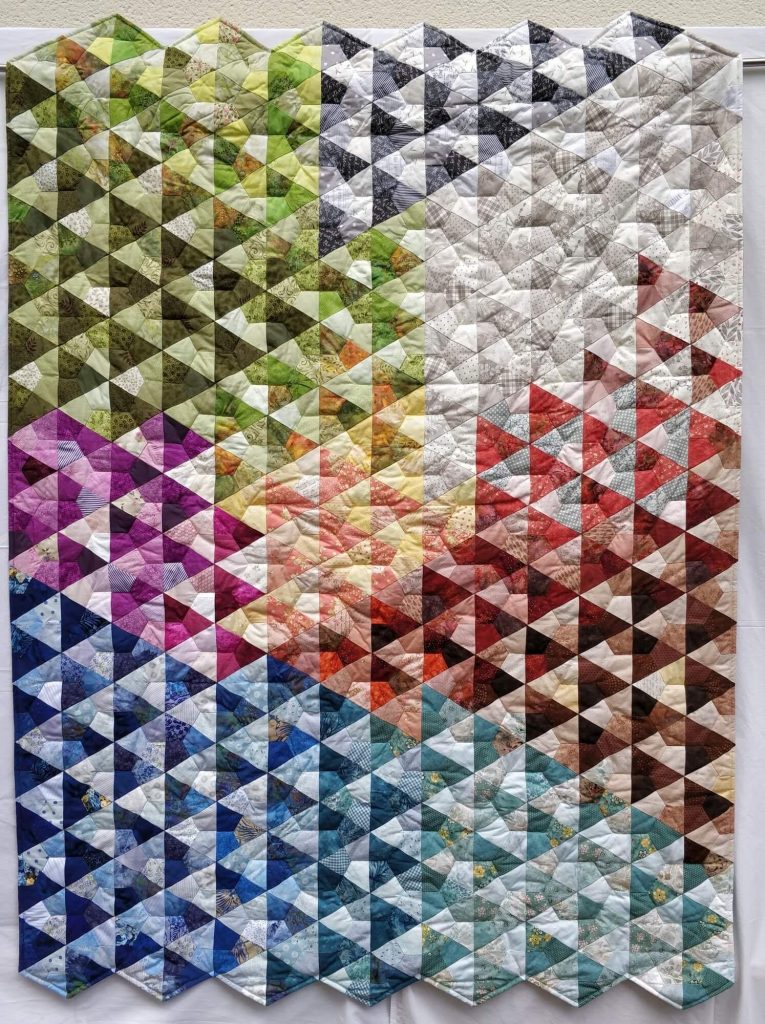 patchwork gilde austria quiltfest Anna Rieß Triangle meets Hexagon
