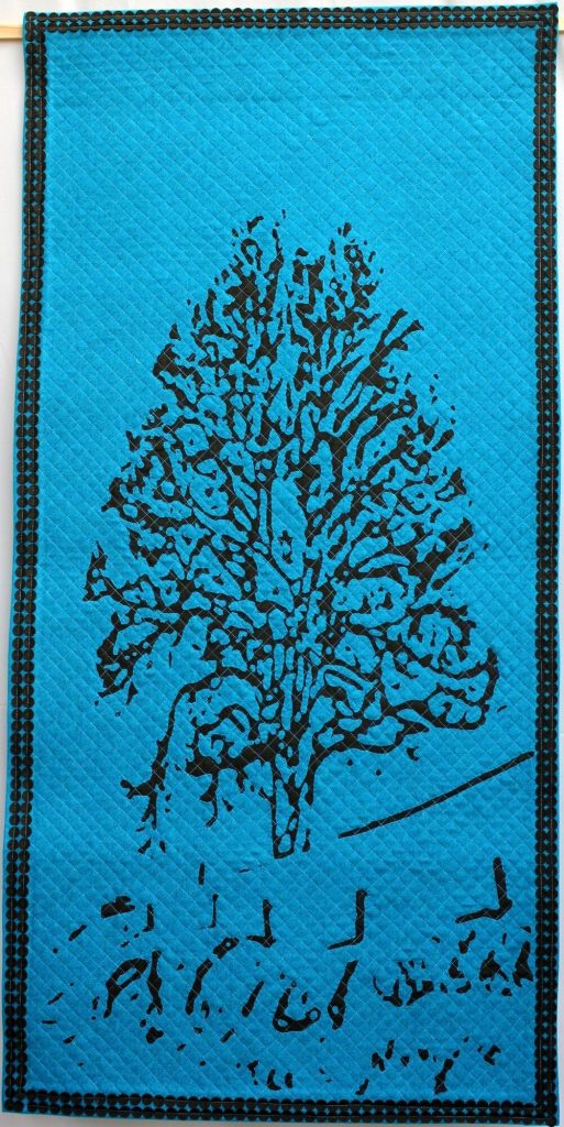 patchwork gilde austria quiltfest Anneliese Jaros 2x derselbe Baum 1