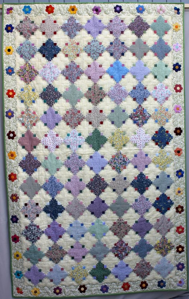 patchwork gilde austria quiltfest Christine Kersch Welcome to the flowerparty
