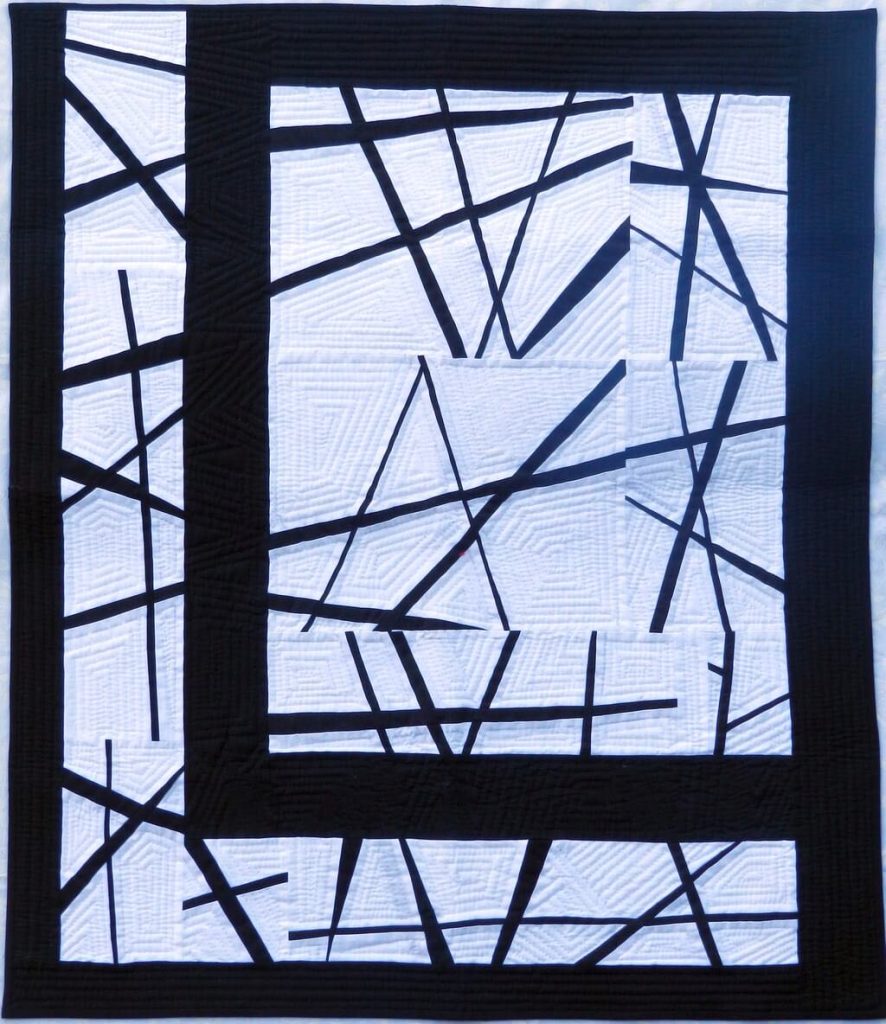 patchwork gilde austria quiltfest Gerlinde Schörgendorfer Broken window