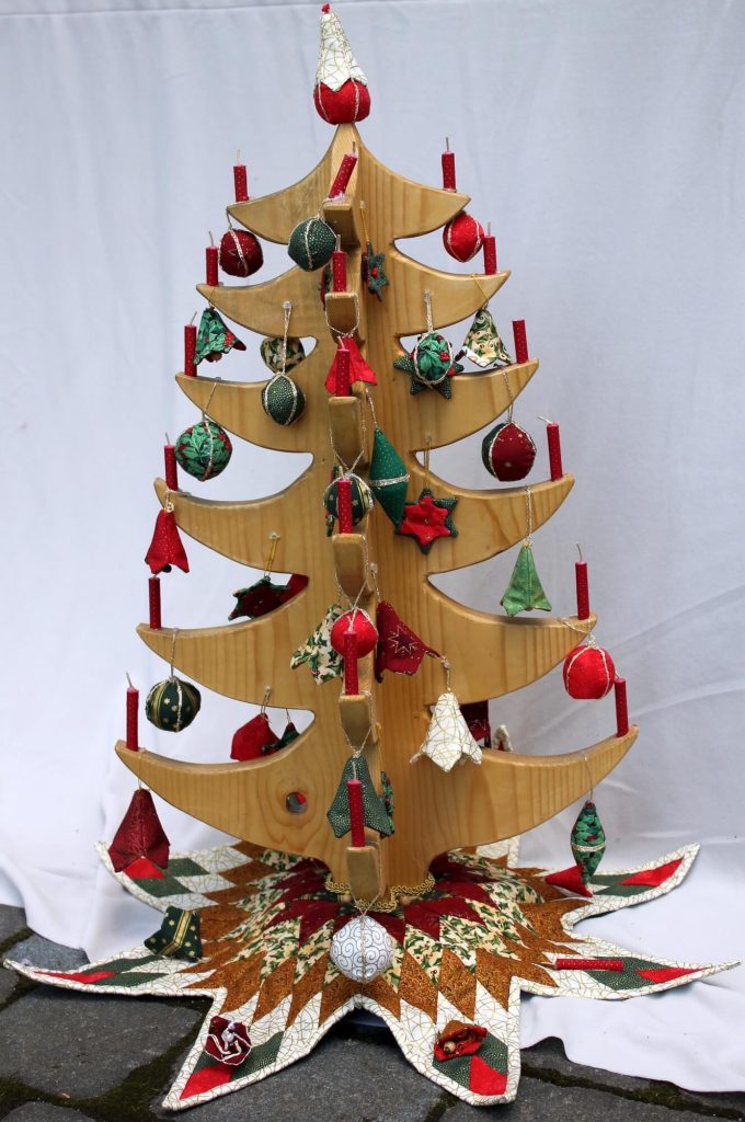patchwork gilde austria quiltfest Maria Bahn Der immergrüne Weihnachtsbaum
