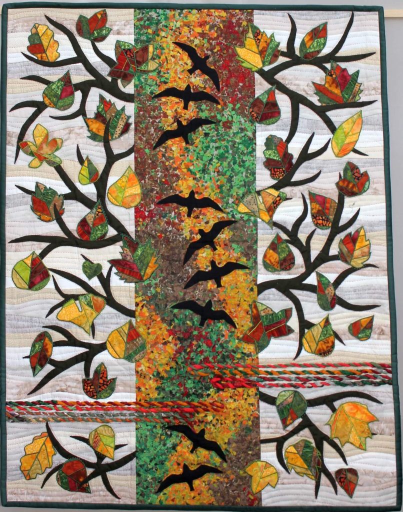 patchwork gilde austria quiltfest Maria Reuter Scent of Autumn