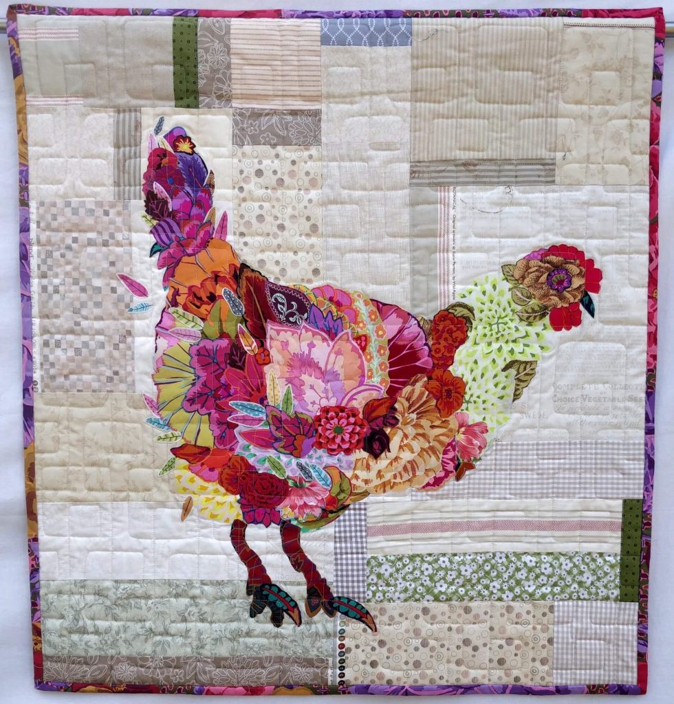 patchwork gilde austria quiltfest Mona Hein Mein erstes Huhn