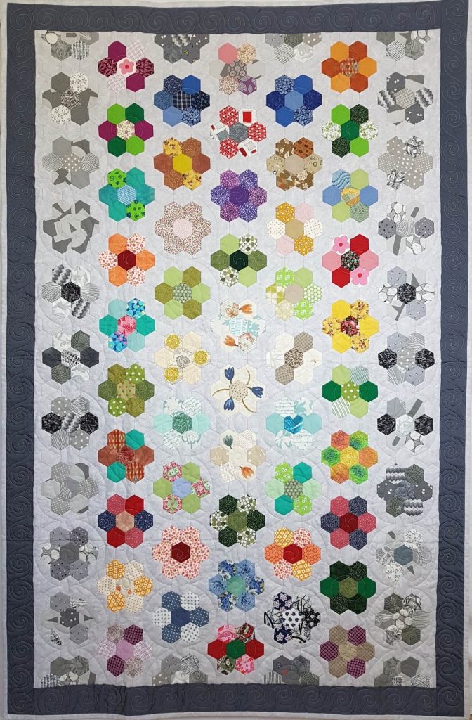 patchwork gilde austria quiltfest Rübsamen Traude Blumenvielfalt