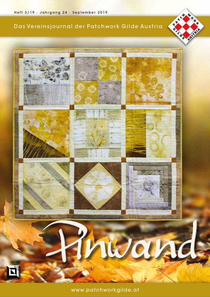 patchwork gilde austria Pinwand Ausgabe 3 19