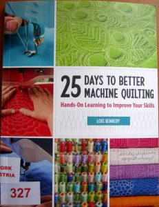 25 Days to better Machine Quilting