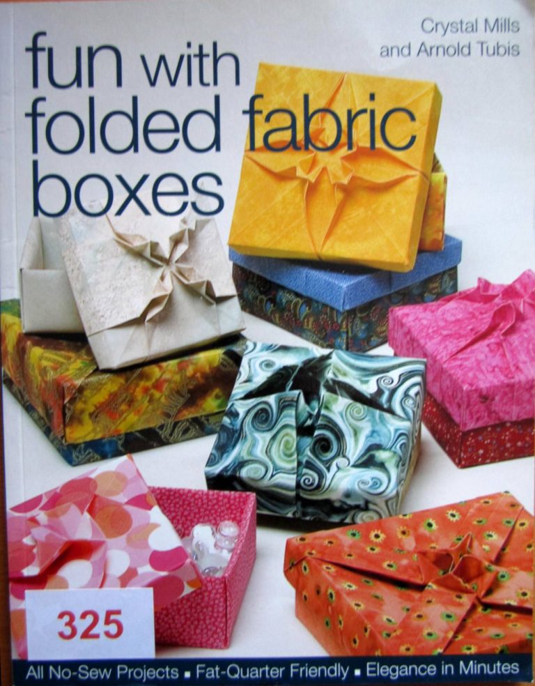 fun with folded fabric boxes